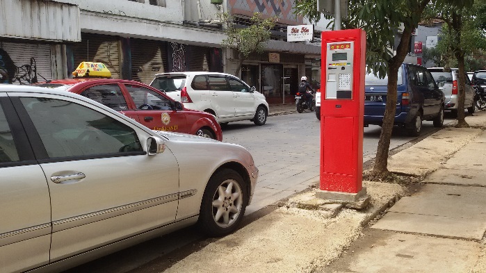 Penyebaran 148 Mesin Parkir Elektronik di Kota Bandung